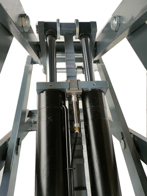 Máquina de elevação por tesoura com capacidade de elevação de 3500 kg e construção durável