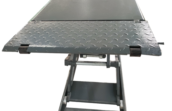 Pedido do cliente 3.5 toneladas portátil Mid Rise Car Scissor Lift para Garage Elevador hidráulico