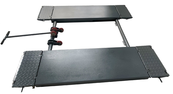2.2kw Potência do motor Mid Rise Car Scissor Lift 3.5 Ton Low Profile Electric Portable Lift