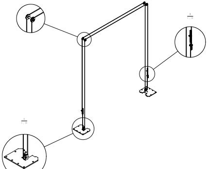 Capacidade de elevação de 4000 kg