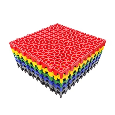 Pavimento de barraca de festas 40*40*4cm Pavimento de plástico para limpeza automática