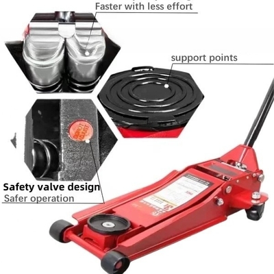 Manual 3Ton 5Ton Heavy Duty Jack Hidráulico Horizontal com 10''-22' External Clamping