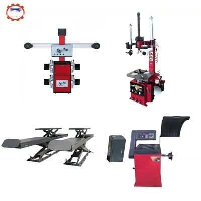 Diâmetro máximo da roda 1000mm 3D Wheel Aligner Scissors Car Lift Elevator Tire Changer