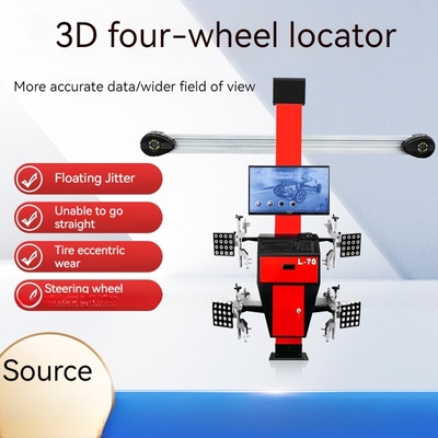 Equipamento automático de alinhamento de quatro rodas 3D com tensão 100/110/200/220/240/380/415