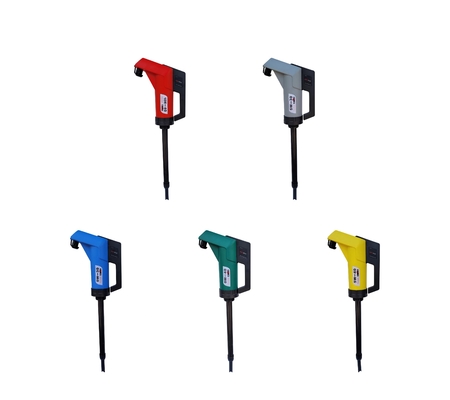 Bomba de barril de pistola de graxa operada à mão para distribuição de óleo de cor personalizada 120cm * 30cm Tamanho