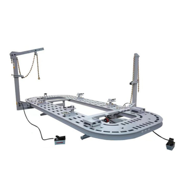 Máquina de estrutura de carro para reparação de carroceria de automóveis com 5600 cm de comprimento de mesa de trabalho e 550 cm de altura do banco