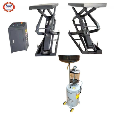 110 mm MIN HEIGHT CE 3.5T Super-finho de tesoura elevador de carro para o transporte de veículos suave