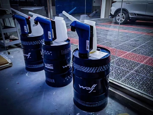 Aço 55 galões 200L Acionado pelo ar Alimentado por pressão de pistão tambor barril motor motor lubrificante bomba de transferência de óleo pneumática com contador