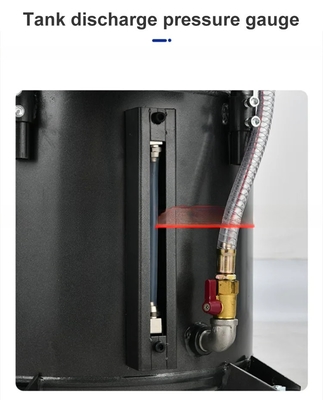 80L Extrator de óleo residual móvel para reparação de motores de automóveis em oficinas de garagem