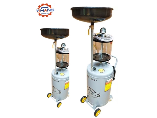 Extractor de óleo de automóvel Ferramenta de troca de óleo vermelho Esvaziador de óleo residual para extração de óleo de motor de 80L