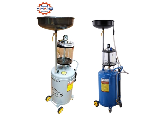 Extractor de óleo de resíduos pneumático portátil de 80L para manutenção de motores de automóveis