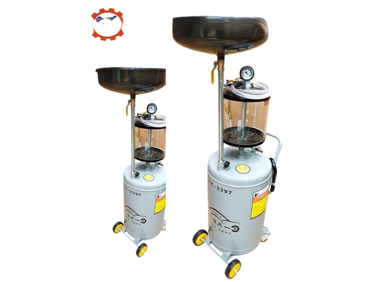 Extractor de óleo de resíduos pneumático portátil de 80L para manutenção de motores de automóveis