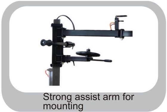 Máquina de troca de pneus de automóveis de carga pesada de 8-10 Bar e equilibrador de rodas com braço de balanço