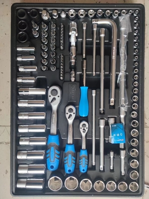 Armário de ferramentas de oficina de reparação de automóveis com 7 gavetas e caixa de rolamento de aço inoxidável pesado