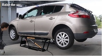 3500 kg Capacidade de elevação Mesa de elevação de automóveis portátil para manutenção automática