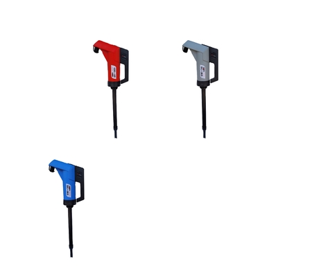 Instalação vertical Bateria de três entradas de ferro fundido bomba manual rotativa de óleo feita de plástico