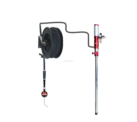 Instalação vertical de sucção de óleo, bomba manual rotativa para transferência manual de óleo diesel por tambor