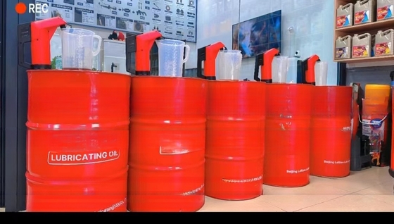 Baixa pressão portátil de ferro fundido tambor bomba tanque de sucção de óleo diesel distribuição transferência manual alavanca de mão barril bomba