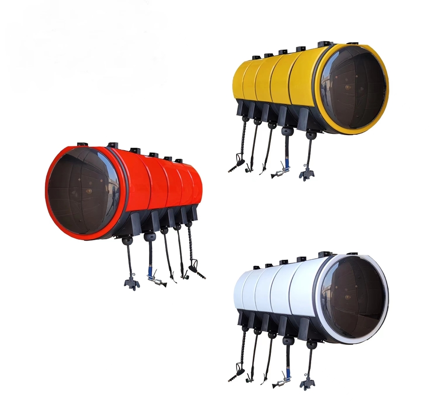 -Design elegante Combinado bobina mangueira de ar bobina retrátil para lavagem de carros Combinação padrão