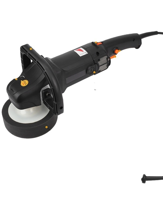 Disco de 150 mm, polidora de amortecimento de carro, de dupla ação, portátil, cinza, cor 50 Hz