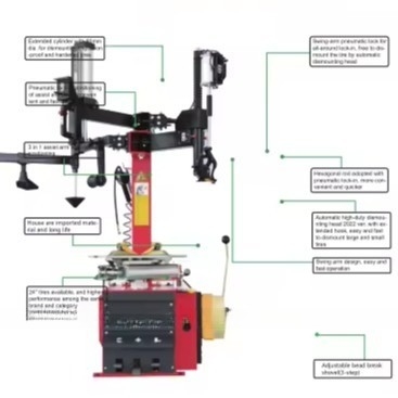 RM 12-24 &quot;Cambiador de pneus e Balanceador de Automóveis Combo Machine para 10&quot;-22 &quot;Rodas em Preços