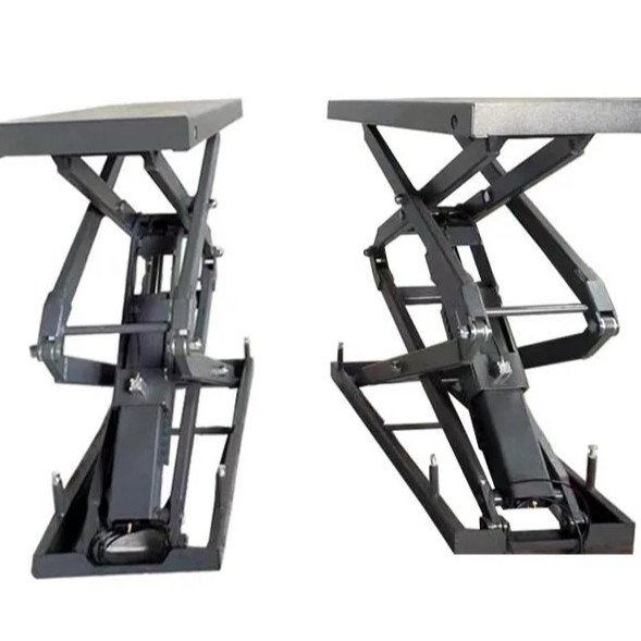 Manutenção automática 3.5 toneladas portátil Mid Rise Car Scissor Lift para garagem elevador hidráulico