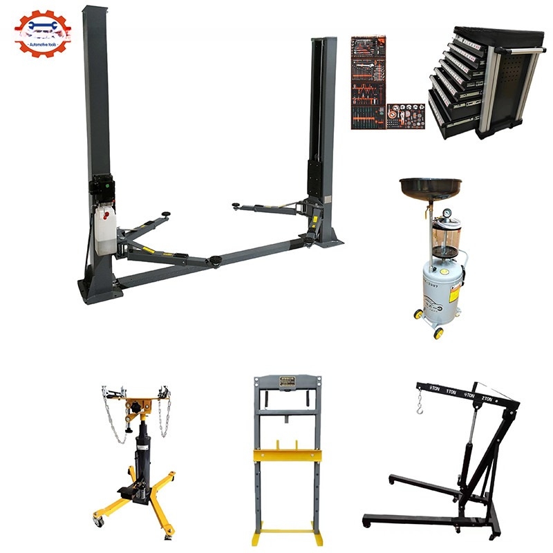 Tecto baixo 4.0T Dual cilindro elevador hidráulico de dois postes Design para espaço limitado