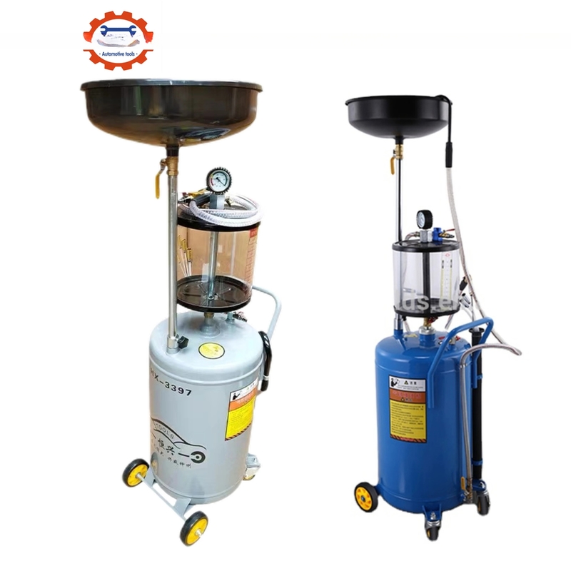 80L Capacidade de extractor de óleo de resíduos pneumático a ar para a troca de óleo de carro