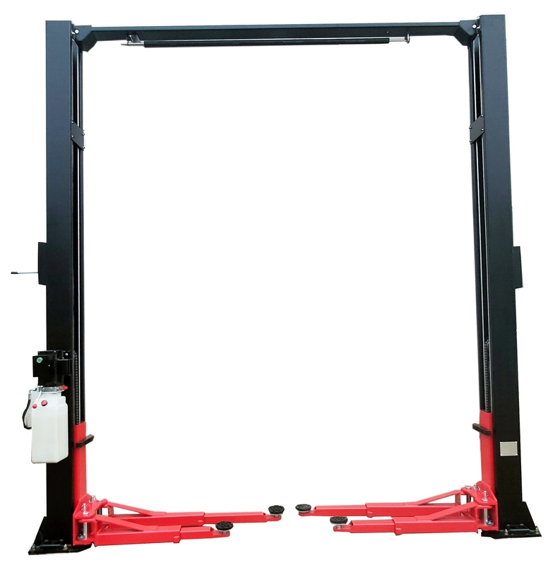 2.2kw Potência do motor Elevador hidráulico de duplo cilindro para inspecção e manutenção de veículos